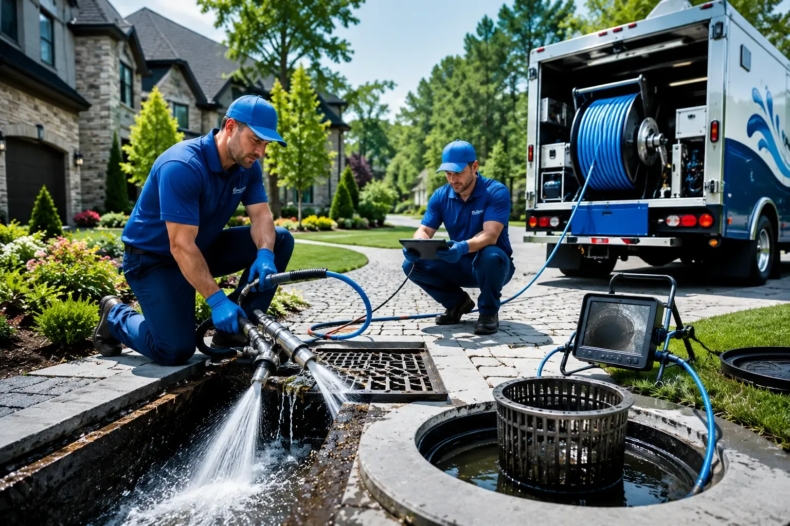 Local outdoor drain cleaning professionals in Claflin, KS